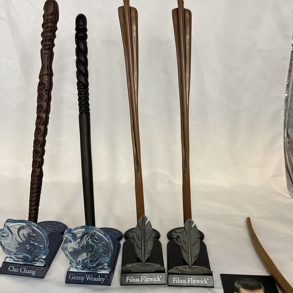 7 HARRY POTTER MYSTERY WANDS PATRONUS PROFESSOR SERIES WIZARDING WORLD - Picture 4 of 8